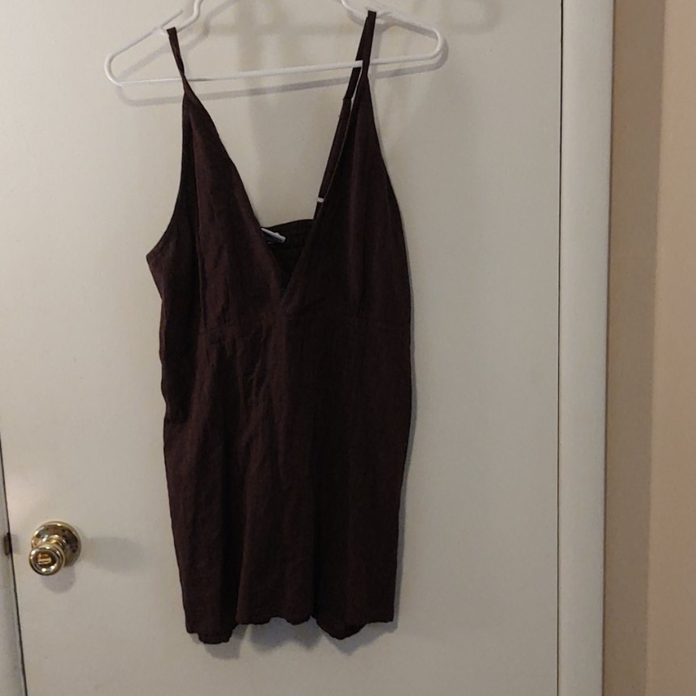 Deep V neck top
